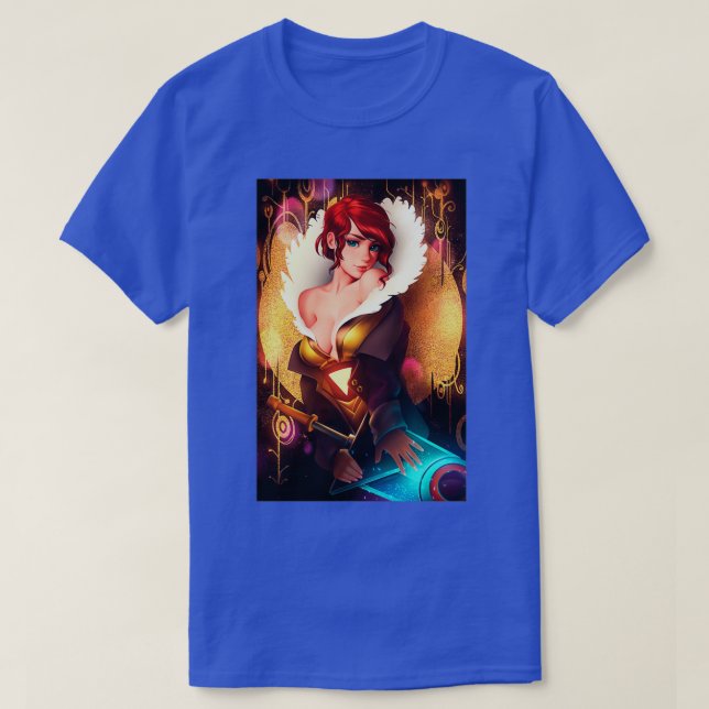 Röd från Transistor T Shirt (Design framsida)