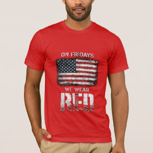RÖD fredag: Kom ihåg alla som är utplacerade T Shirt