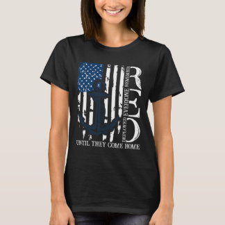 Röd fredag militär minnesdag veteraners familj 4 t shirt