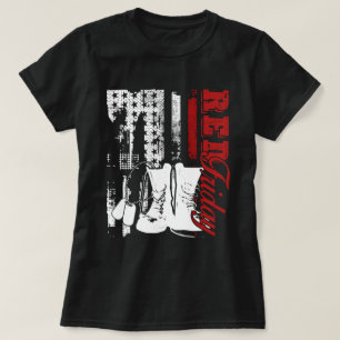 Röd fredag-skjorta, röd fredag t shirt