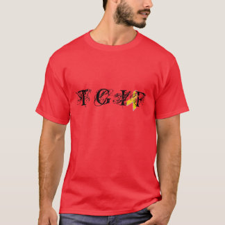 Röd fredagskjorta tee shirt