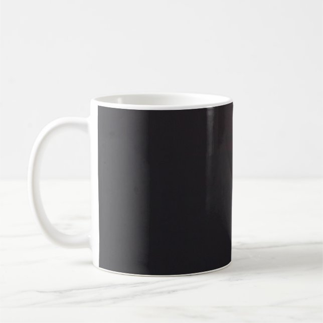 RÖD FULL MOON-VY KAFFEMUGG (Vänster)
