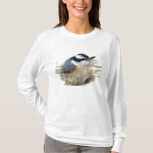 Röd-gådd mot Nuthatch Tee