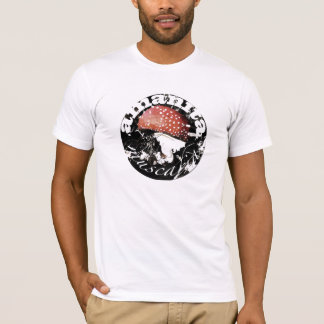 röd giftsvamp, amanitamuscaria, flugsvamp tee shirt