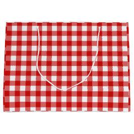 Röd Gingham Picknick Baby-Q Grill BBQ 