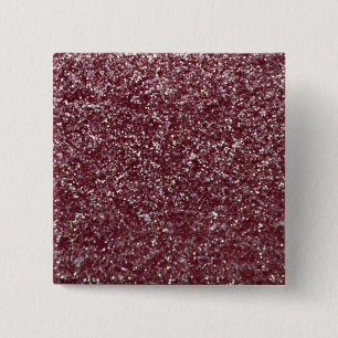 Röd glitter knapp