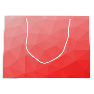 Röd gradient geometriskt nätmönster