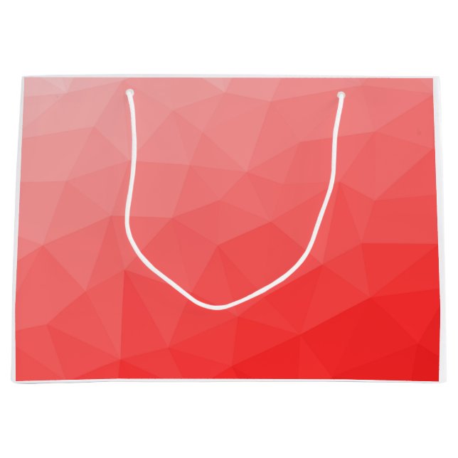 Röd gradient geometriskt nätmönster (Framsidan)