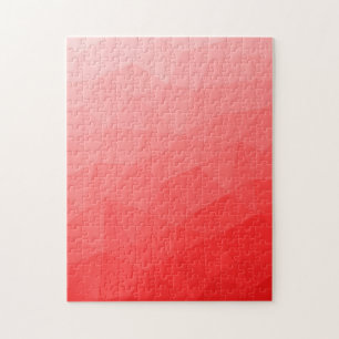 Röd gradient geometriskt nätmönster pussel