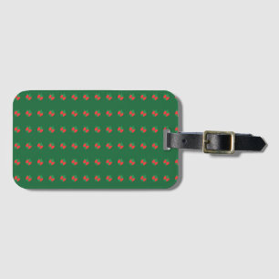 Röd Grön Abstrakt Bagagebricka