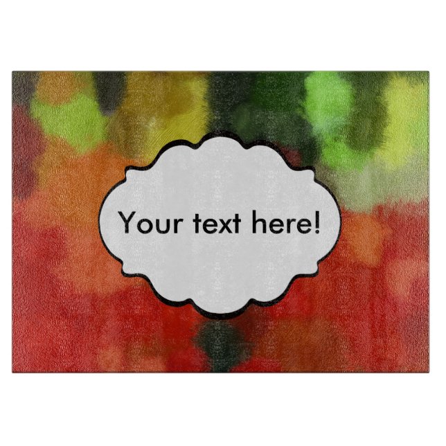 Röd grön målning (Framsidan)