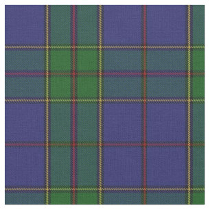 Röd grön skotsk Tartan för klanStrachan blått Tyg