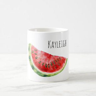 Röd Grön Vattenmelon Kaffemugg