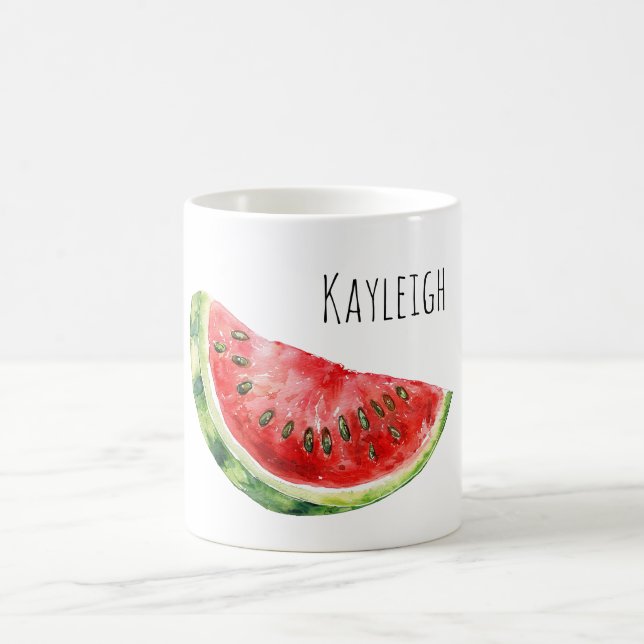 Röd Grön Vattenmelon  Kaffemugg (Center)