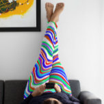 Röd, Grönt, blå, vit Abstrakt, bläckaktig Leggings<br><div class="desc">Fågelpresenten omsluts av blått,  grönt,  rött,  vitt färgat abstrakt.</div>