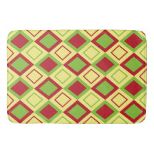 Röd Grönt Diamond Geometric