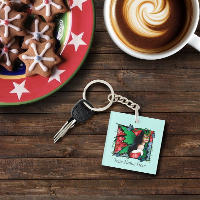 Röd Grönt - Julgranstel Fairy (Skapare uppladdad)