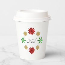 Röd Grönt och Guld Noel