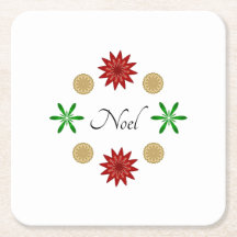 Röd Grönt och Guld Noel