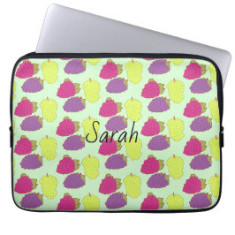 Röd, Grönt och Lila druvor Laptop Fodral