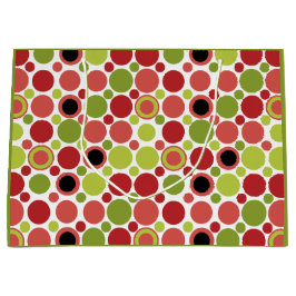 Röd, Grönt och Rosa Retro Bubble