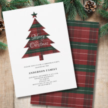 Röd Grönt Play Julgran Party