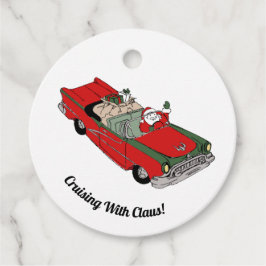 Röd/Grönt Tomt i bilfavorittaggar Gåvor Etiketter