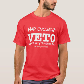 Röd grundläggande T-tröja för VETO - Tee Shirt