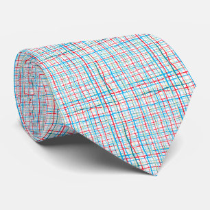 Röd, Gult, Aqua Squiggly Linjer Play Slips
