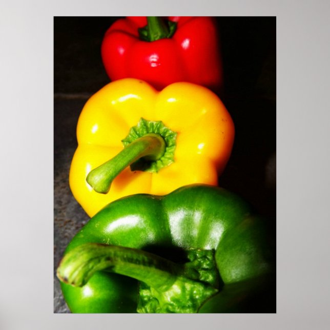 Röd Gult, Grönt Poster (Framsidan)