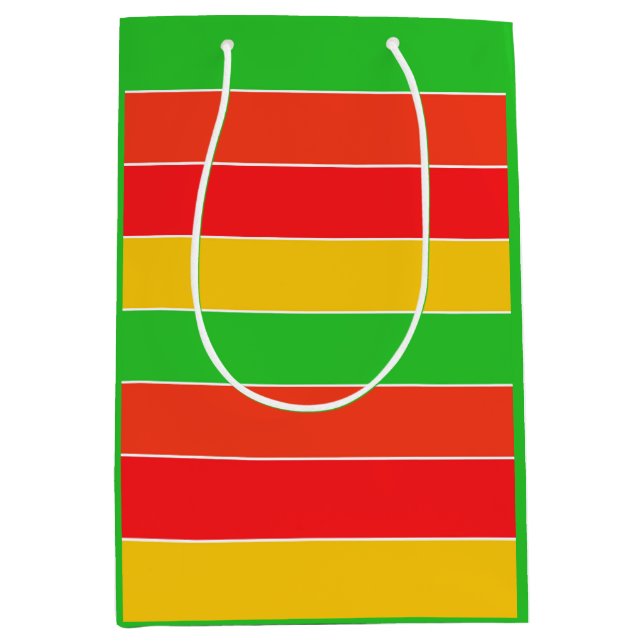 Röd, Gult och Lime Green Rand (Framsidan)