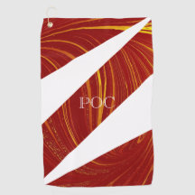 Röd Gult Vit Abstrakt