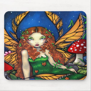 "Röd Haired felik drottning" Mousepad Musmatta