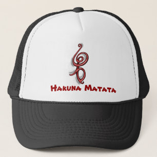 Röd Hakuna Matata ~ Keps