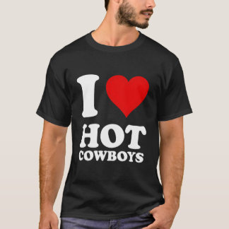 Röd Han Jag Älskar Het Ko T Shirt