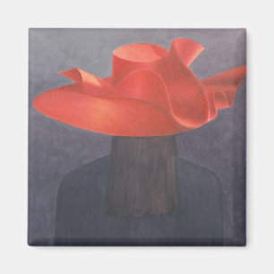 Röd hatt 2004 magnet