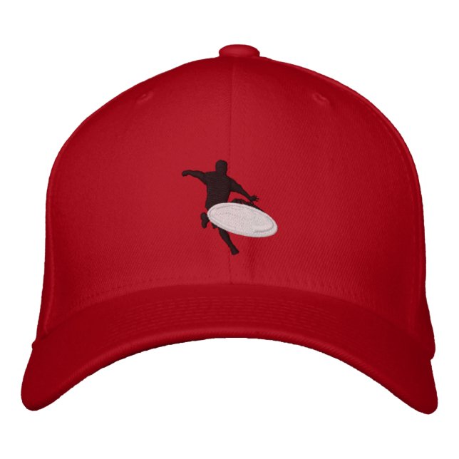 röd hatt broderad keps (Framsida)