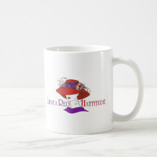 röd hatt kaffemugg