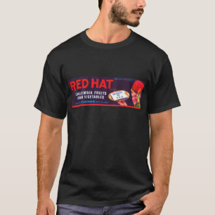 Röd hatt tröja