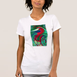 Röd Heron T-shirt