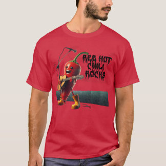 Röd Het Chili Stenar pojke T Shirt