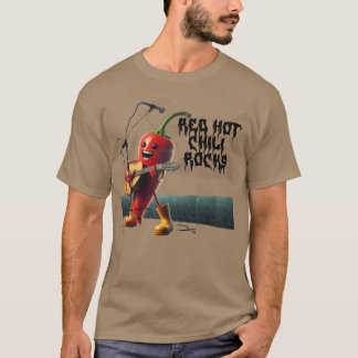 Röd Het Chili Stenar pojke T Shirt