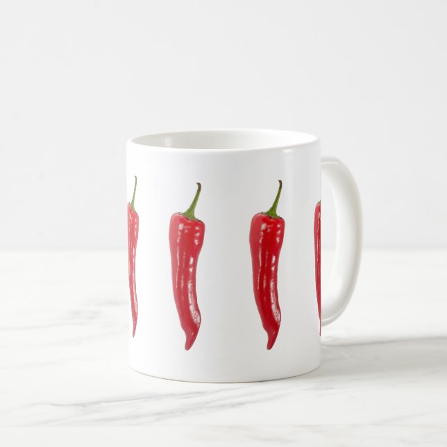 Röd Hett Chili Kaffemugg (Framsida höger)