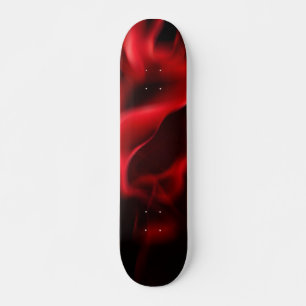 Röd hett mini skateboard bräda 18,5 cm