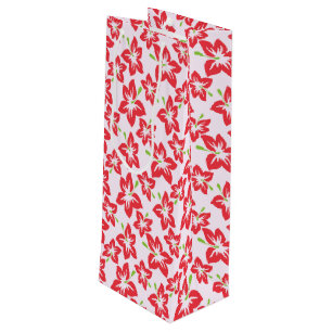 Röd hibiskus, röda blommor, blommönster