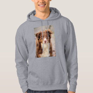 Röd Hoodie