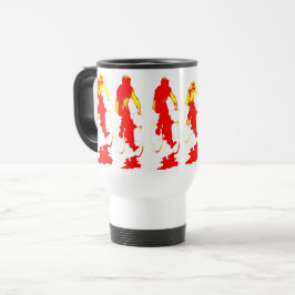 Röd Hoody cykelmugg Resemugg