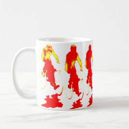 Röd Hoody cykelmugg Resemugg