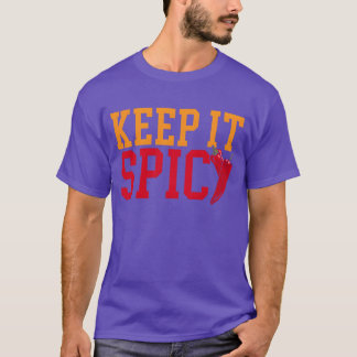 Röd Hot Chili Smak Meican Krydda Kryddig Mat Pojke T Shirt