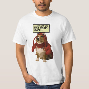 Röd hummer från hundfort t shirt